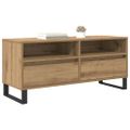 vidaXL TV skrinka 100 x 34,5 x 44,5 cm Remeselný dub