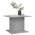vidaXL Konferenčný stolík, sivá sonoma 55,5x55,5x40cm kompozitné drevo