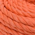 vidaXL Pracovné lano oranžové 12 mm 50 m polypropylén