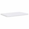 vidaXL Penový matrac biely 140x220 cm 7 zón tvrdosť 20 ILD