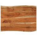 vidaXL Stolová doska 90x60x2,5 cm obdĺžnik masívna akácia živá hrana