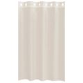 vidaXL voálové závesy s priechodkami 2 ks krémové 140x175 cm