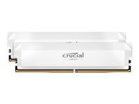 Overclocking Edition - DDR5 - sada - 32 GB: 2 x 16 GB - DIMM 288-pin - 6000 MT/s / PC5-48000 - CL36 - 1,35 V - bez vyrovnávacej pamäti - on-die ECC - biela