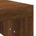 vidaXL Konferenčný stolík hnedý dub 102x50x36 cm kompozitné drevo