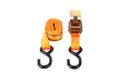 Upínacie pásy s račňou 700 kg 25 mm 4,5 m 4 ks BELT-03