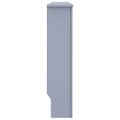 vidaXL Kryt na radiátor antracitový 152x19x81,5 cm MDF