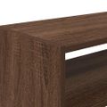 vidaXL Regál na topánky stohovateľné hnedý dub 60x30x30,5 cm