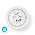 Alarm/siréna chytrá Wi-Fi NEDIS WIFISI10CWT (85 dB)