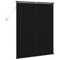 vidaXL Žalúzia Čierny 150 x 120 cm 25 mm PVC
