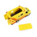 Auto ambulancia kov/plast 10 cm