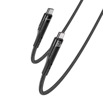 Yesido cable CA116 pd 60W type-c/type-c 3M 3A čierny