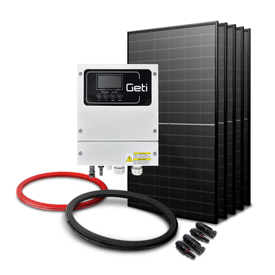 Súprava pre fotovoltaický ohrev vody GETI GWH02D 2275W PV Trina