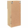 vidaXL TV skrinka s LED svetlami dub sonoma 40,5x30x90 cm