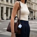 Silikónové puzdro Etteri pre AirPods 4 svetlomodré