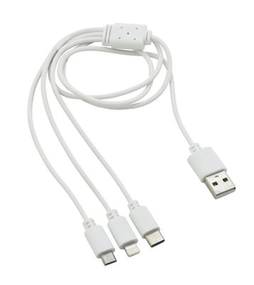 Nabíjačka USB 3in1 (micro USB, iPhone, USB C)