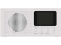 Rádio EMOS P-600W /E0091/ biely, DAB+/FM, 3 W, Bluetooth, USB vstup