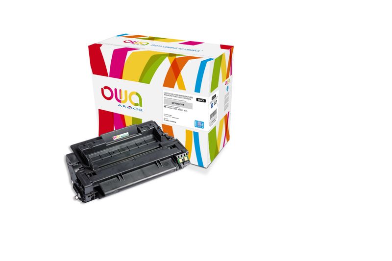 OWA Armor toner kompatibilný HP LJ P 3005, Q7551X, 16000st,JUMBO, čierna/black
