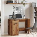 vidaXL Stôl Old Wood 100x50x75 cm Engineered Wood