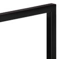 vidaXL Nástenné police 2 ks 100x24x35 cm akáciový masív a oceľ