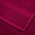 vidaXL Prémiové umývacie utierky SOLUND 4 ks bordové 30x30 cm 600 g/m²