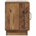 vidaXL Nočný stolík Staré drevo 43 x 34,5 x 47 cm Kompozitné drevo