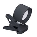 LED stolná lampa Solight WO68-B nabíjacia s klipom