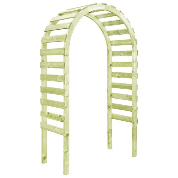 vidaXL Záhradná pergola 130x60x230 cm, impregnovaná borovica