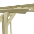 vidaXL Záhradná pergola, impregnovaná borovica 180x197x210 cm