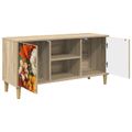 vidaXL TV skrinka GENNEP 102 x 33 x 50 cm Sonoma Kompozitné drevo