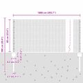 vidaXL Hexagonálny plot s stĺpom 10 x 0,6 m PVC potiahnutá oceľ Zelená