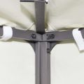 vidaXL Náhradná strieška na altánok 310 g/m², krémovo biela 3x4 m