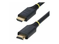 Startech - Ultra High Speed - HDMI kábel - HDMI s pinmi (samec) do HDMI s pinmi (samec) - 5 m - tienený - čierna - pasívny, podpora 4K120Hz, podpora 8K60Hz (7680 x 4320)