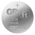 Lítiová gombíková batéria GP Ultra CR2450, 4 ks