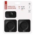 Domovný bezdrôtový zvonok EMOS P5730 - 2x zvonok / 1x tlačidlo
