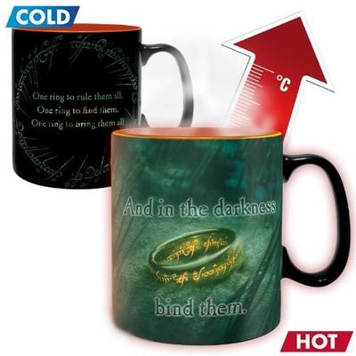 Hrnček Pán prsteňov - Sauron, meniaci sa