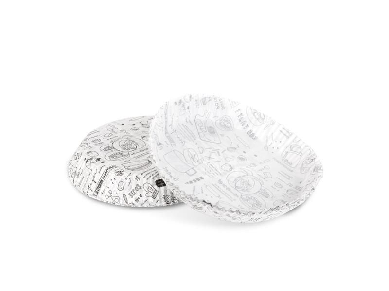 Papier na pečenie BEWELLO BW1033B do fritézy 23cm 50ks