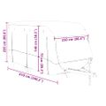 vidaXL Poťah na karavan sivý 610x250x220 cm netkaná textília