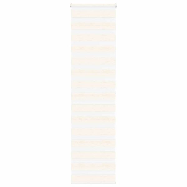 vidaXL Zebra roleta mramorová béžová 55x200 cm šírka látky 50,9 cm polyester