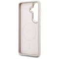 Puzdro Guess 4G Embossed Ring MagSafe pre Samsung Galaxy S26 ružové