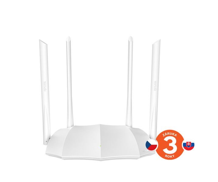 Tenda AC5 WiFi AC Router 1200Mb/, WISP, Universal Repeater, Tenda CZ aplikácie, 4x 6dBi antény