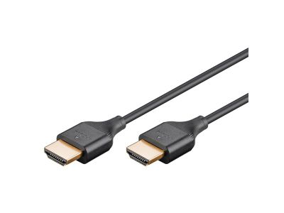 Kábel GOOBAY 75293 HDMI Slim High Speed ​​s Ethernetom 2.0 4K 1m