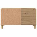 vidaXL Skrinka na platne dub artisan 84,5x38x48 cm kompozitné drevo
