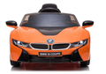 JiaJia Elektrické autíčko BMW i8 oranžová