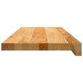 vidaXL Schodiskové stupne 12 ks svetlohnedá 70x25x2 cm dubový masív