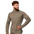 Běžecká mikina 1/2 Zip Pulse Vetiver - GymBeam, veľkosť L, veľkosť oblečenia L