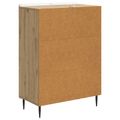 vidaXL Servírovacia skriňa Dub artisan 66 x 34,5 x 91,5 cm