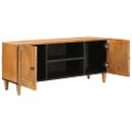 vidaXL TV jednotky Svetlohnedá 105 x 33 x 46 cm Masívne mango drevo