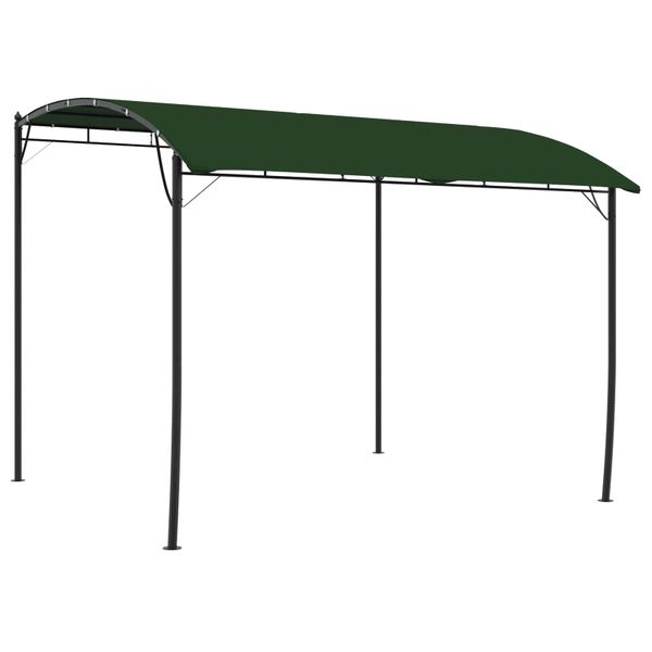 vidaXL Altánok 3 x 3 x 2,55 m Zelená