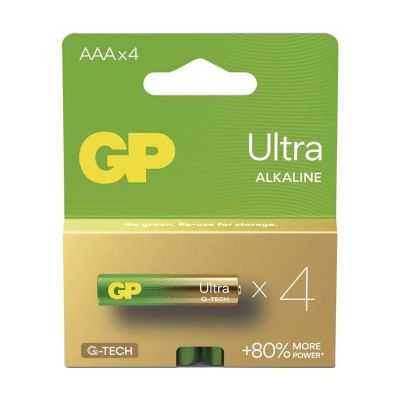 Batéria AAA (R03) alkalická GP Ultra 4ks