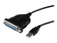 2 Meter USB to IEEE-1284 Printer Cable - USB A to DB25 M/F (ICUSB1284D25) - Paralelný adaptér - USB 2.0 - IEEE 1284